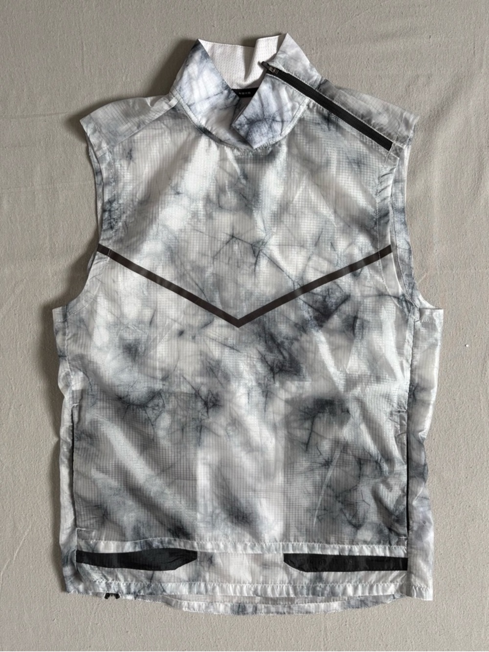 Nike Tech Pack Transform Men’s Reflective Marble Pattern Running Vest M